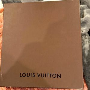 This Louis Vuitton box is 17 x 18